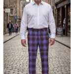 Hand Made Rutherford Tartan Trouser