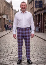 Hand Made Rutherford Tartan Trouser