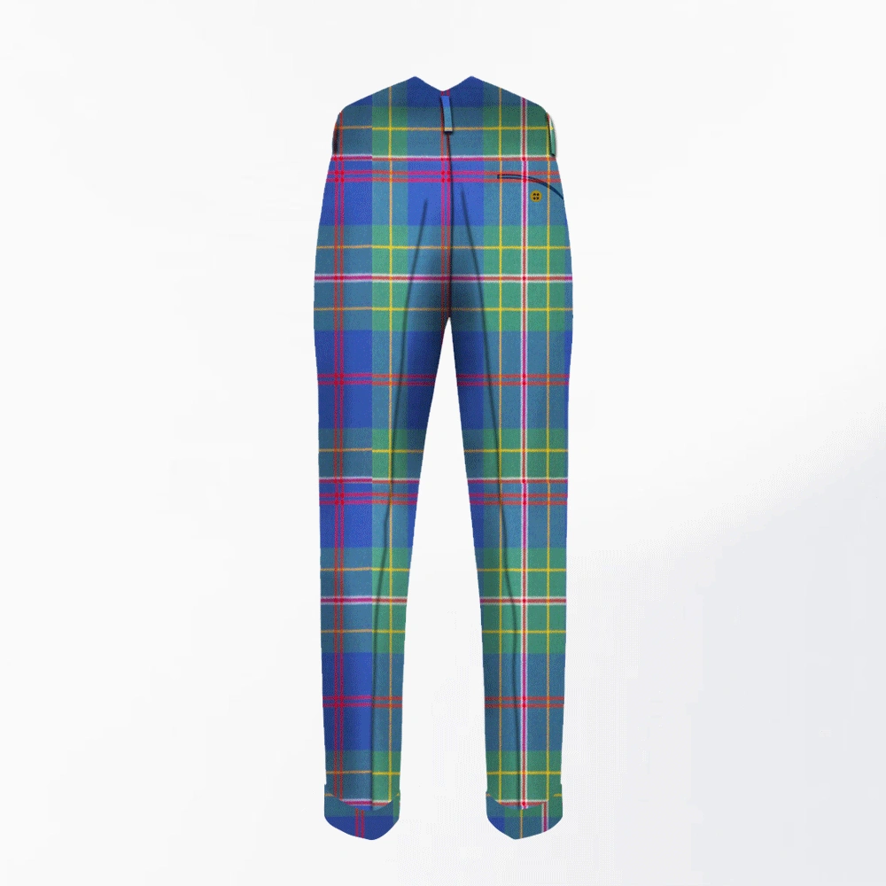 Hand Made Singh Tartan Trouser Back Hand Made Singh Tartan Trouser Back