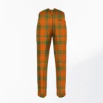 Hand Made Wolfe Tartan Trouser Back