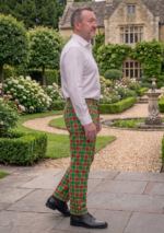 Harper Tartan Trouser Right
