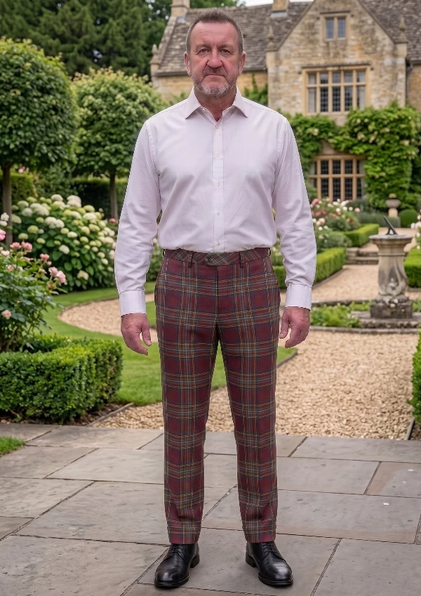 Hepburn Tartan Trouser