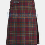 Hepburn Tartan kilt front