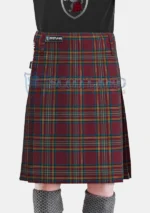 Hepburn Tartan kilt front