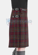 Hepburn Tartan kilt right