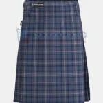 Highland Sky Tartan Kilt front