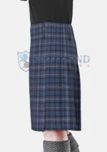 Highland Sky Tartan Kilt left