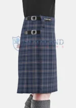 Highland Sky Tartan Kilt right