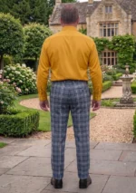 Highland Sky Tartan Trouser Back