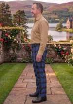 Hume Tartan Trouser Left