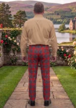 Inverness Tartan Trouser Back