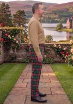 Iona Tartan Trouser Right