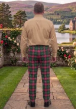 Iona Tartan Trouser back