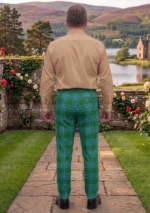 Irving of Bonshaw Tartan Trouser Back