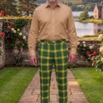Jamaican National Tartan Trouser