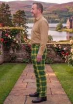 Jamaican National Tartan Trouser Left