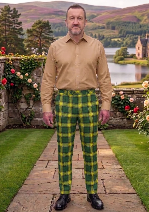 Jamaican National Tartan Trouser
