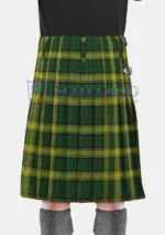 Jamaican National tartan Kilt back