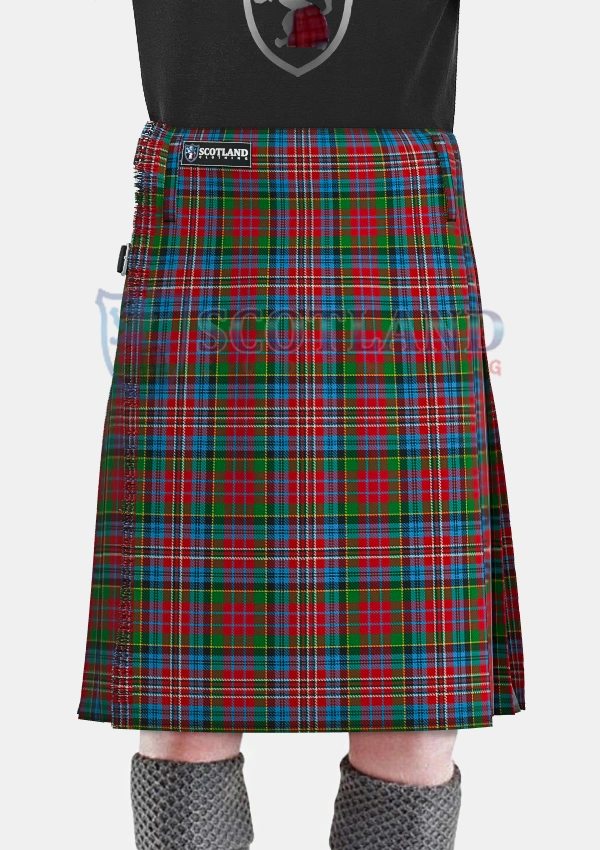 Kidd Tartan Kilt front Kidd Tartan Kilt front