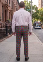 Kilgour Tartan Trouser Back