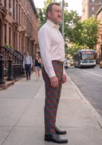 Kilgour Tartan Trouser Right