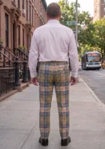 King Charles Tartan Trouser Back