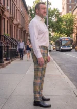 King Charles Tartan Trouser Right