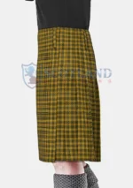 Lauder Tartan Kilt Left