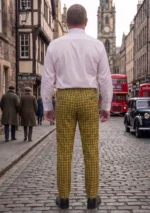 Lauder Tartan Trouser Back