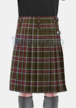 Loch Ness Tartan Kilt Back