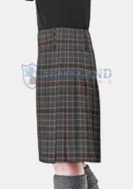 Lomond Mist Tartan Kilt left