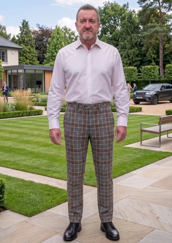 Lomond Mist Tartan Trouser Lomond Mist Tartan Trouser