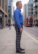 MacKenna Edward Tartan Trouser Right