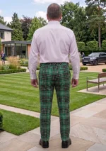 Macaulay Hunting Tartan Trouser Back