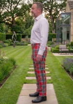 Macbean Tartan Trouser Left
