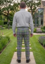 Macdonald of Clanranald Tartan Trouser Back