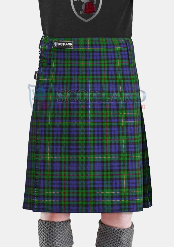 Macewan Tartan Kilt front Macewan Tartan Kilt front