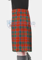 Macgillivray Tartan Kilt left