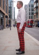 Maciver Tartan Trouser Left