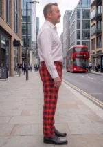 Maciver Tartan Trouser Right