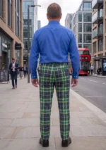 Mackellar Tartan Trouser Back