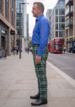 Mackellar Tartan Trouser Left