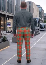 Maclean of Duart Tartan Trouser Back