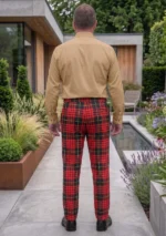 Macqueen Tartan Trouser Back
