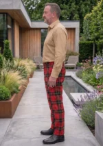 Macqueen Tartan Trouser Left
