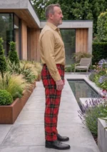 Macqueen Tartan Trouser Right