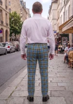 Mcculloch Tartan Trouser Back