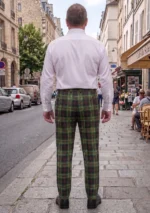 Mcdermott Tartan Trouser Back