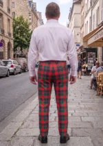 Mcgowan Tartan Trouser Back