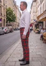 Mcgowan Tartan Trouser Left